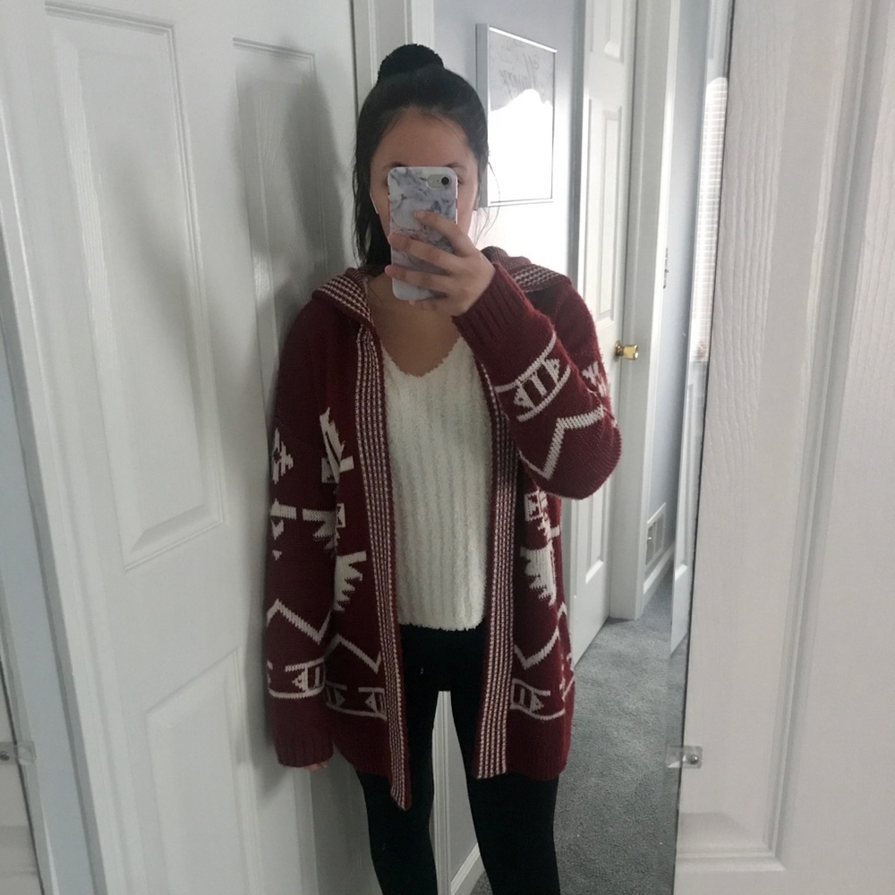 cute & warm cardigan
